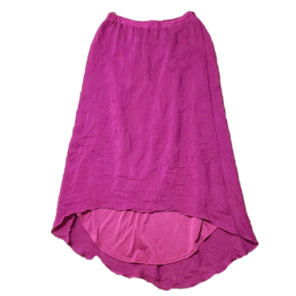 Spense High Low Layered Maxi Skirt with Waistband and Flowy - Picture 1 of 4